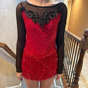 Teen jazz/ tap dance costume